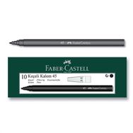 Faber-Castell 45 Siyah 10 Adet Keçeli Kalem