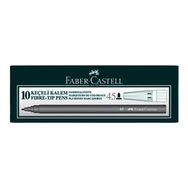 Faber Castell 45 Siyah 10'lu Kutu Keçeli Kalem