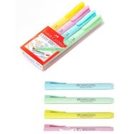 Faber Castell 4'lü Fosforlu Kalem Pastel Renkler