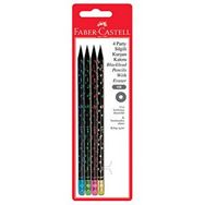 Faber Castell 4'lü Party Desen Kurşun Kalem