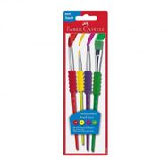 Faber Castell 4'lü Pastel Renkler Fırça Seti