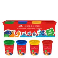 Faber-Castell 4x100 gr Oyun Hamuru