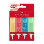 Faber Castell 5030254624 4'lü Pastel Renkler Fosforlu Kalem