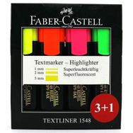 Faber-Castell 5030254831 4'lü Bls Fosforlu Kalem