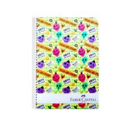 Faber Castell 5075000063 B5 100 Yaprak Spiralli Plastik Kapak Çizgili Defter