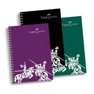 Faber-Castell 5075400134 PP Kapak Koyu Renkler 140 Yaprak Çizgili Defter