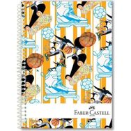 Faber-Castell 5075400511 Spor Sert Kapak Seperatörlü Defter