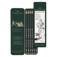 Faber Castell 5160119063000 9000 6'lı Metal Kutu Grafit Kalemi