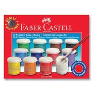 Faber-Castell 5170160404 12 Renk Simli Guaj Boya