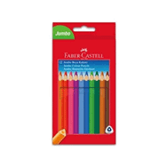 Faber-Castell 5173116616 Jumbo Üçgen Tam Boy 12 Renk Kuru Boya