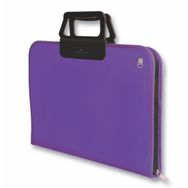 Faber Castell 51771919 Mor 28x38 cm Fermuarlı Resim Proje Çantası