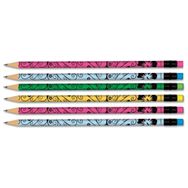 Faber Castell 5244119400 Flowers Silgili Yuvarlak Kurşun Kalem