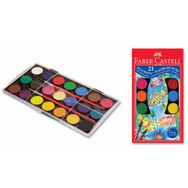 Faber-Castell 5292 125021 21 Renk Büyük Boy Sulu Boya