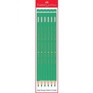 Faber Castell 6 Adet Yeşil Kopya Kalemi