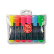 Faber Castell 6'li Poşet Fosforlu Kalem