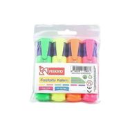 Faber Castell 701 Mikro 4'lü Fosforlu Kalem