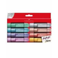 Faber Castell 8'li Metalik Fosforlu Kalem Seti