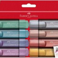 Faber Castell 8'li Set Metalik Fosforlu Kalem