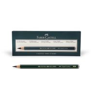 Faber Castell 9000 Seri Hb Dereceli Yeşil Renk Jumbo Kurşun Kalem