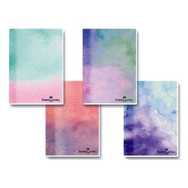 Faber Castell A-5 Watercolors Karton Kapak 4 Lü Set Not Defteri