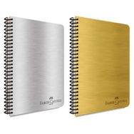 Faber Castell A4 100 Yaprak Kareli PP Kapak Metalik Spiralli Defter