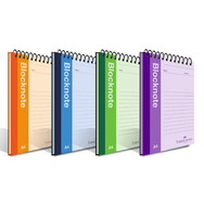 Faber Castell A4 80 Yaprak Çizgisiz Canlı Renk Bloknot Defter