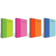 Faber Castell Bicolor 4 Adet A4 60 Yaprak Çizgisiz Plastik Defter