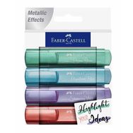 Faber Castell BRKT00237 Metalik 4'lü Fosforlu Kalem