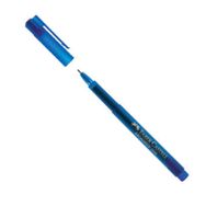 Faber Castell Broadpen 1554 0.8 mm Mavi Kalın Uçlu Kalem