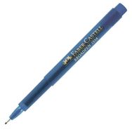 Faber Castell Broadpen 1554 Fineliner Mavi Keçe Uçlu Kalem