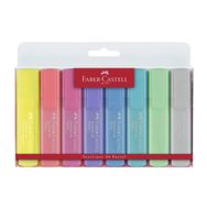 Faber Castell Canlı Pastel Renkler 8'li Fosforlu Kalem