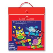 Faber-Castell Çantalı 18 Renk Pastel Boya Red Line