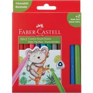 Faber Castell Comfort Yıkanabilir 10+2 Keçeli Kalem