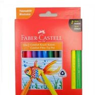 Faber Castell Comfort Yıkanabilir 10+2 Neon Keçeli Kalem