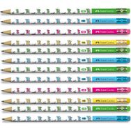 Faber Castell Crown 12'li 2B Silgili Yuvarlak Kurşun Kalem
