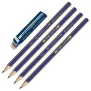 Faber Castell Dereceli 4B 4 Adet Resim Kalemi