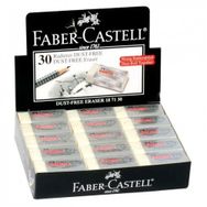 Faber Castell Dust Free 30 lu Kutu Beyaz Küçük Boy Silgi