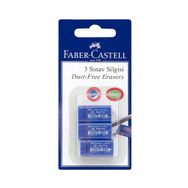 Faber-Castell Dust Free 3'lü Sınav Silgisi
