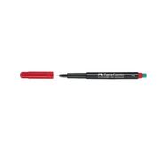 Faber-Castell F Kırmızı Asetat Kalemi
