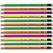 Faber Castell Faber Candy 2b Yuvarlak Kurşun Kalem 12 Li Paket (5244116802) F5244116802P12