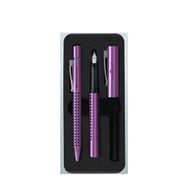 Faber Castell Grip Edition Glam 0.7 Mor Hediye Seti