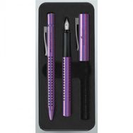 Faber Castell Grip Edition Glam 0.7 Mor Set
