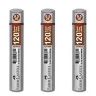Faber Castell Grip Min 0.5 2B 60 mm 120'li 3'lü Gümüş Tüp Kalem Ucu