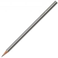 Faber-Castell Grip Parlak Renkler Gümüş Kurşun Kalem