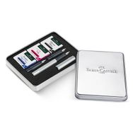 Faber-Castell Gümüş Grip 2011 Dolma Kalem Kaligrafi Set