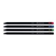 Faber Castell Hb Naturel Gövdeli Silgili Siyah Kurşun Kalem