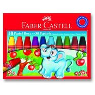 Faber-Castell Karton Kutu 10 Renk Pastel Boya