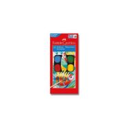 Faber Castell Küçük Hazneli Suluboya 12 Renk 125011