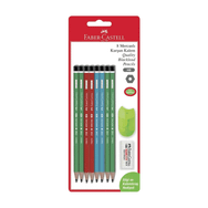 Faber-Castell Mercanlı 8'li Kurşun Kalem Seti
