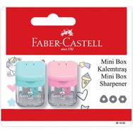 Faber Castell Minibox 2'li Kalemtıraş